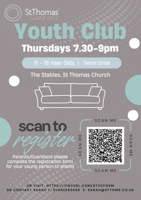 Youth Club Poster